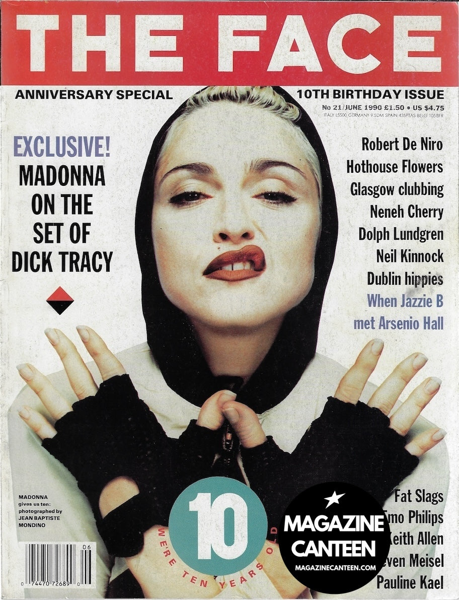 The Face Magazine 1990 - MADONNA Jean Baptiste Mondino KEITH ALLEN
