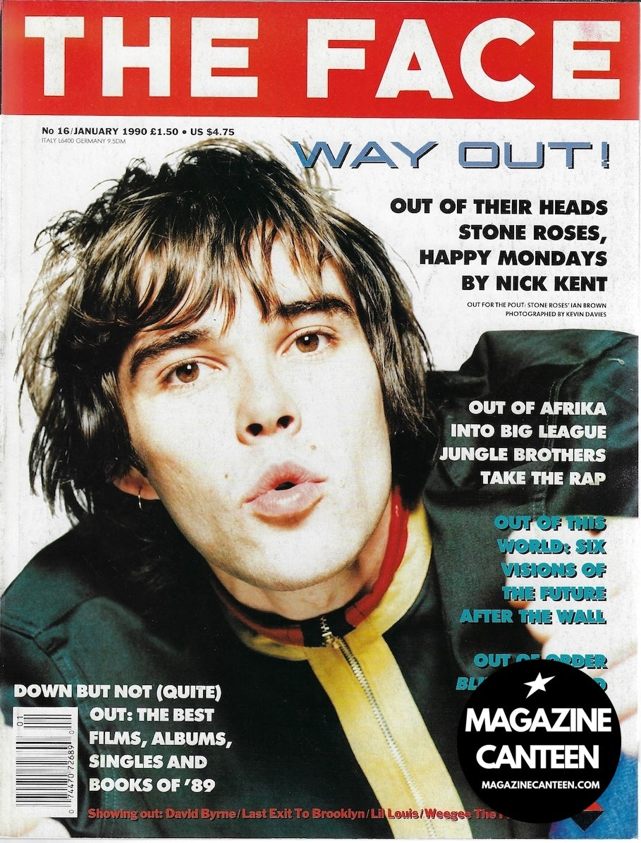 The Face Magazine 1990 - THE STONE ROSES Ian Brown Happy Mondays