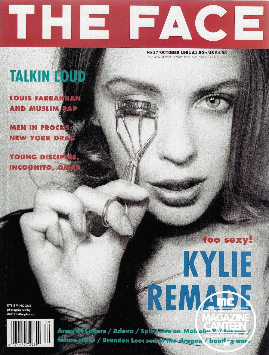 The Face Magazine 1991 - Kylie Minogue BRANDON LEE Steven Klein