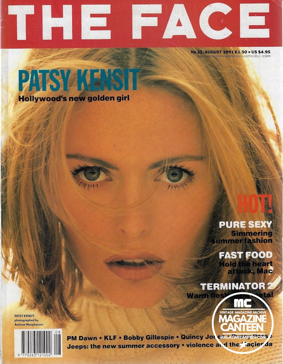 The Face Magazine 1991 - Patsy Kensit KATE MOSS Corinne Day