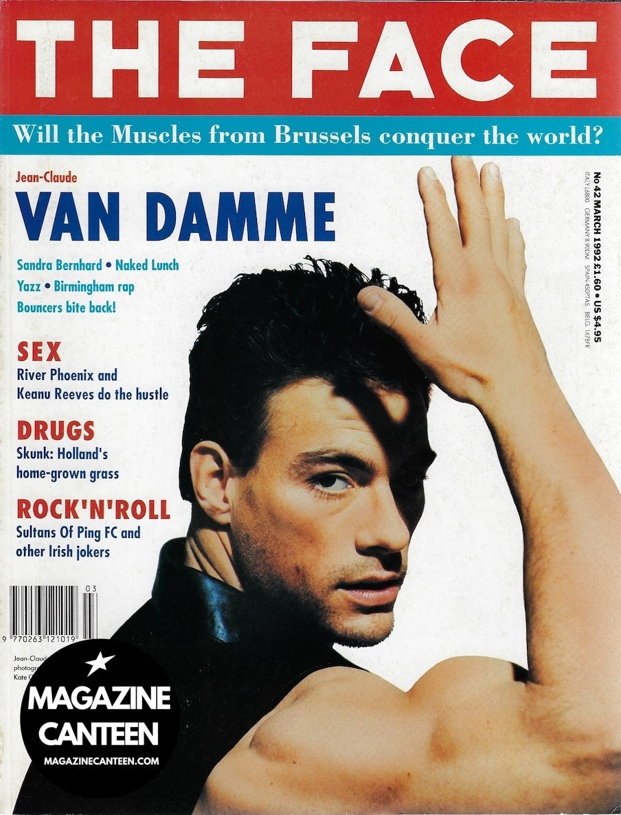 The Face Magazine 1992 - Jean Claude Van Damme River Phoenix