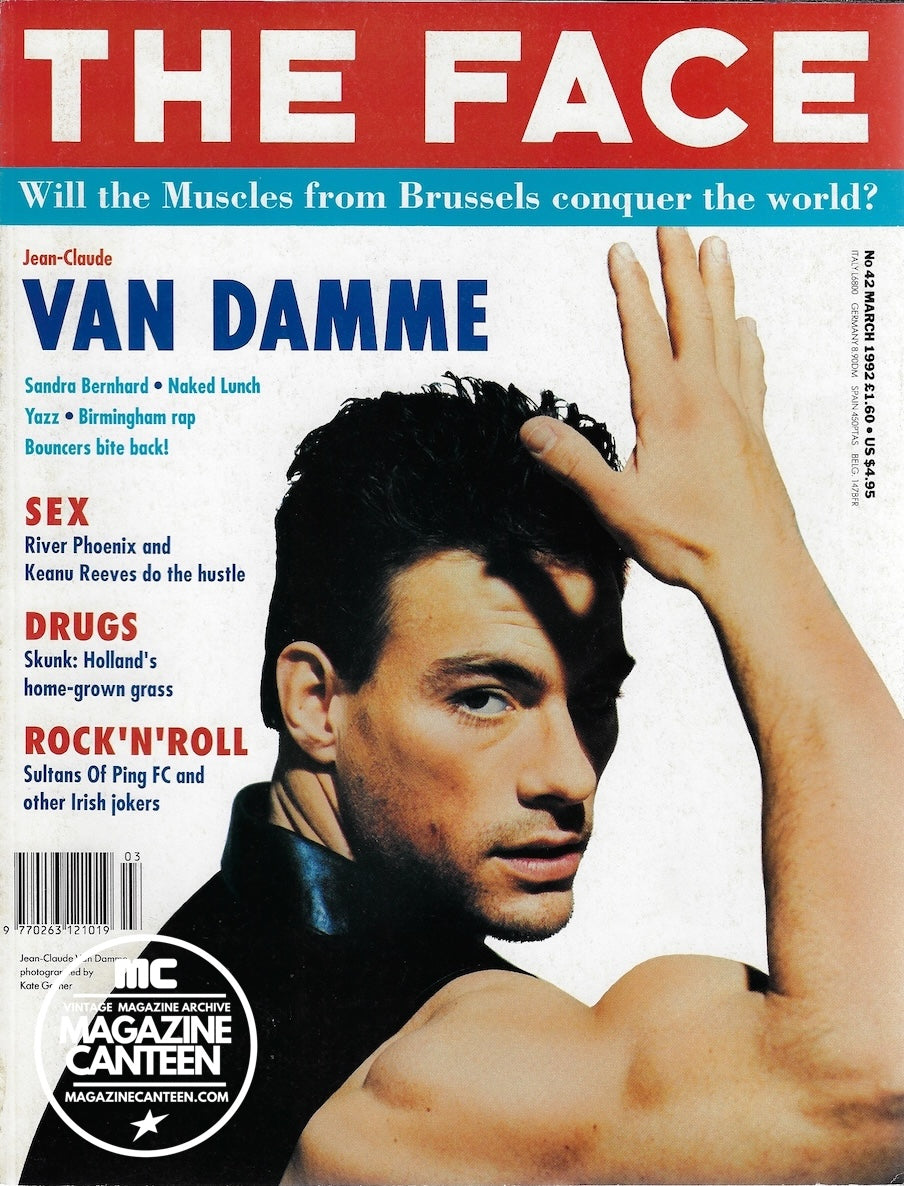 The Face Magazine 1992 - Jean Claude Van Damme River Phoenix