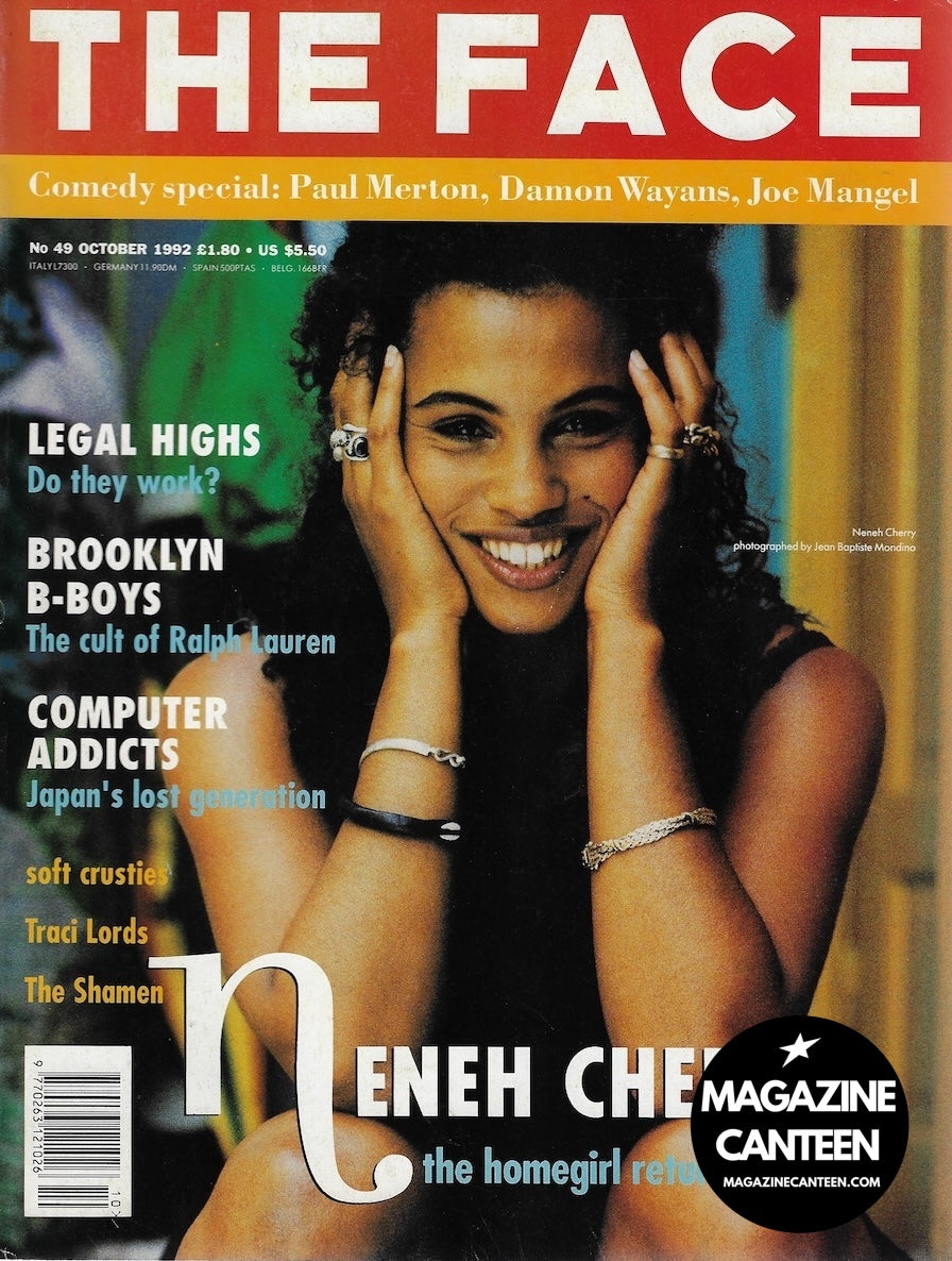 The Face Magazine 1992 - NENEH CHERRY Traci Lords THE SHAMEN