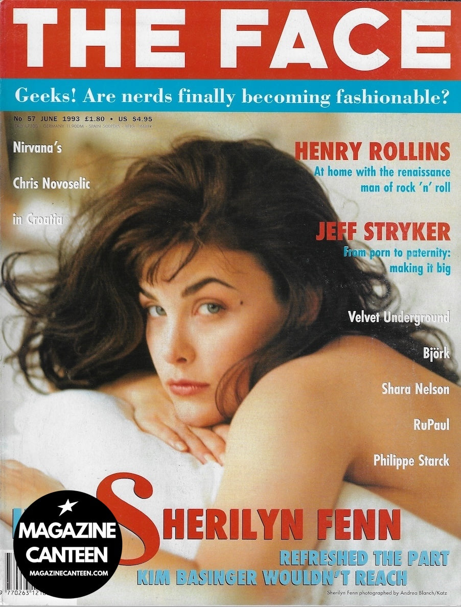The Face Magazine 1993 - SHERILYN FENN Henry Rollins BJORK Jeff Stryker