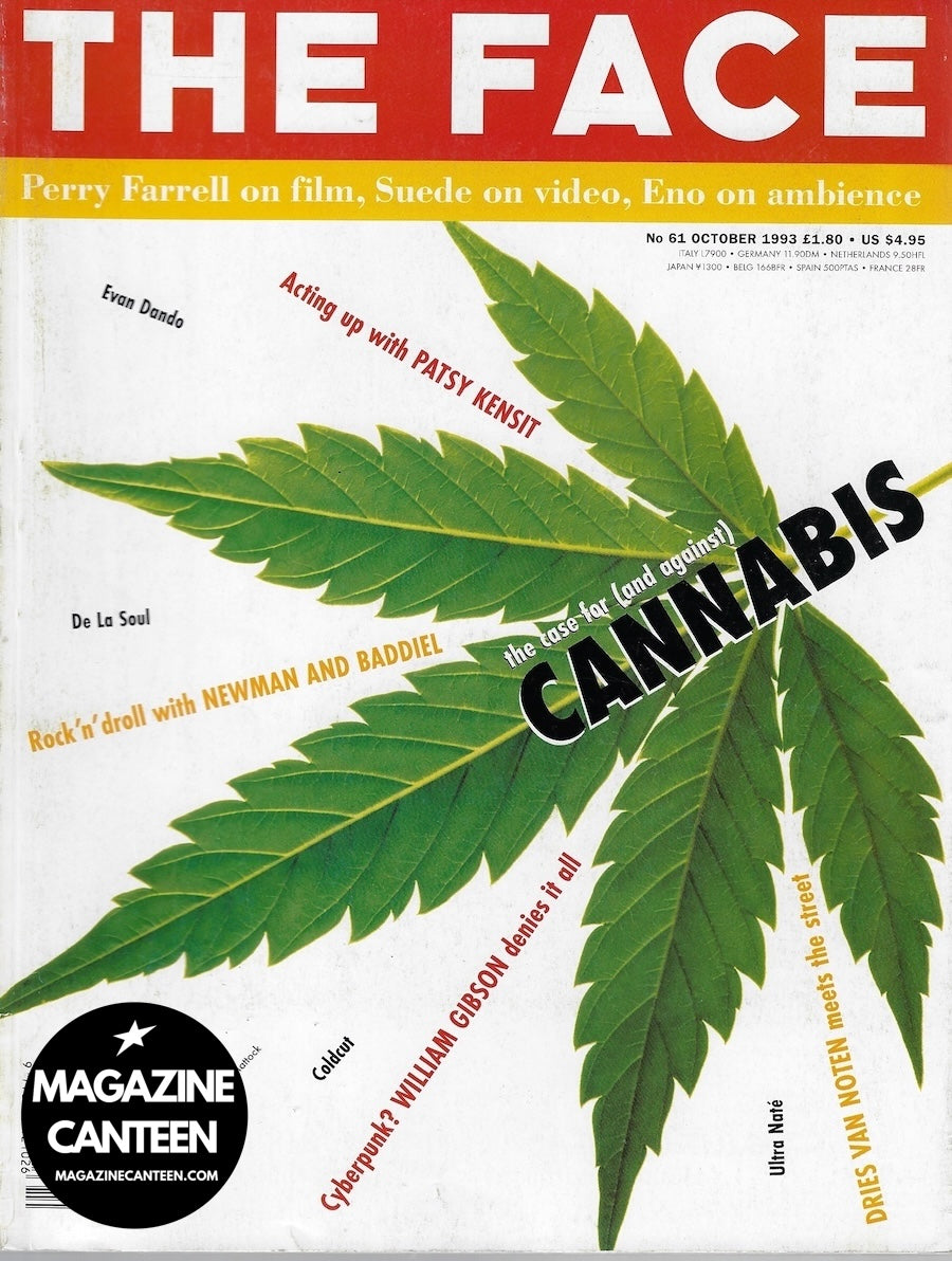 The Face Magazine 1993 - CANNABIS Rob Newman PATSY KENSIT David Baddiel