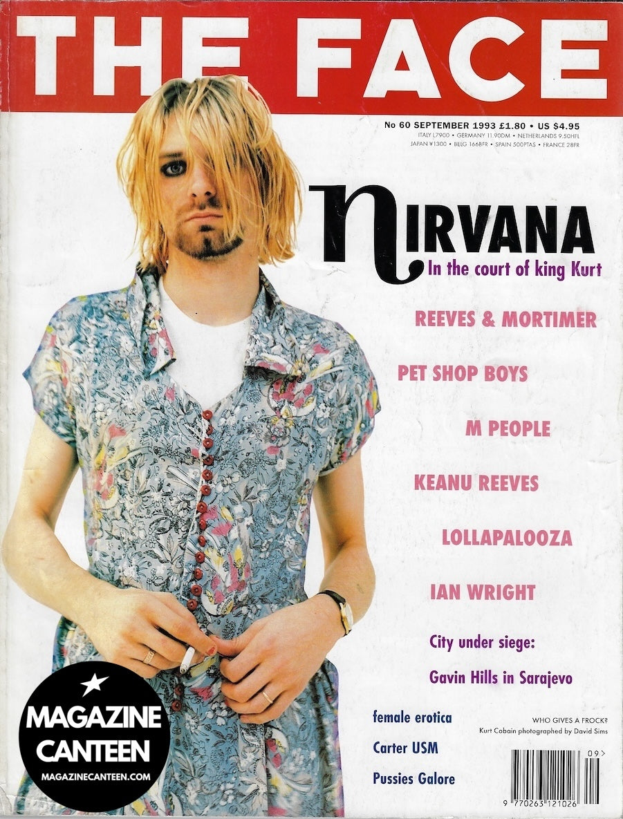 The Face Magazine 1993 - Kurt Cobain NIRVANA Keanu Reeves PET SHOP BOYS