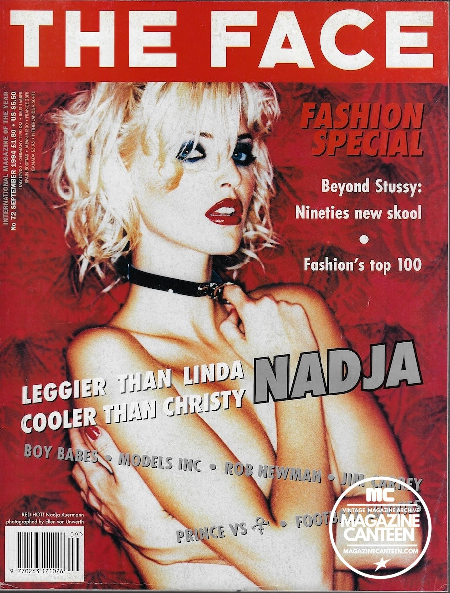 The Face Magazine 1994 - Nadja Auermann SUSIE CAVE David LaChapelle
