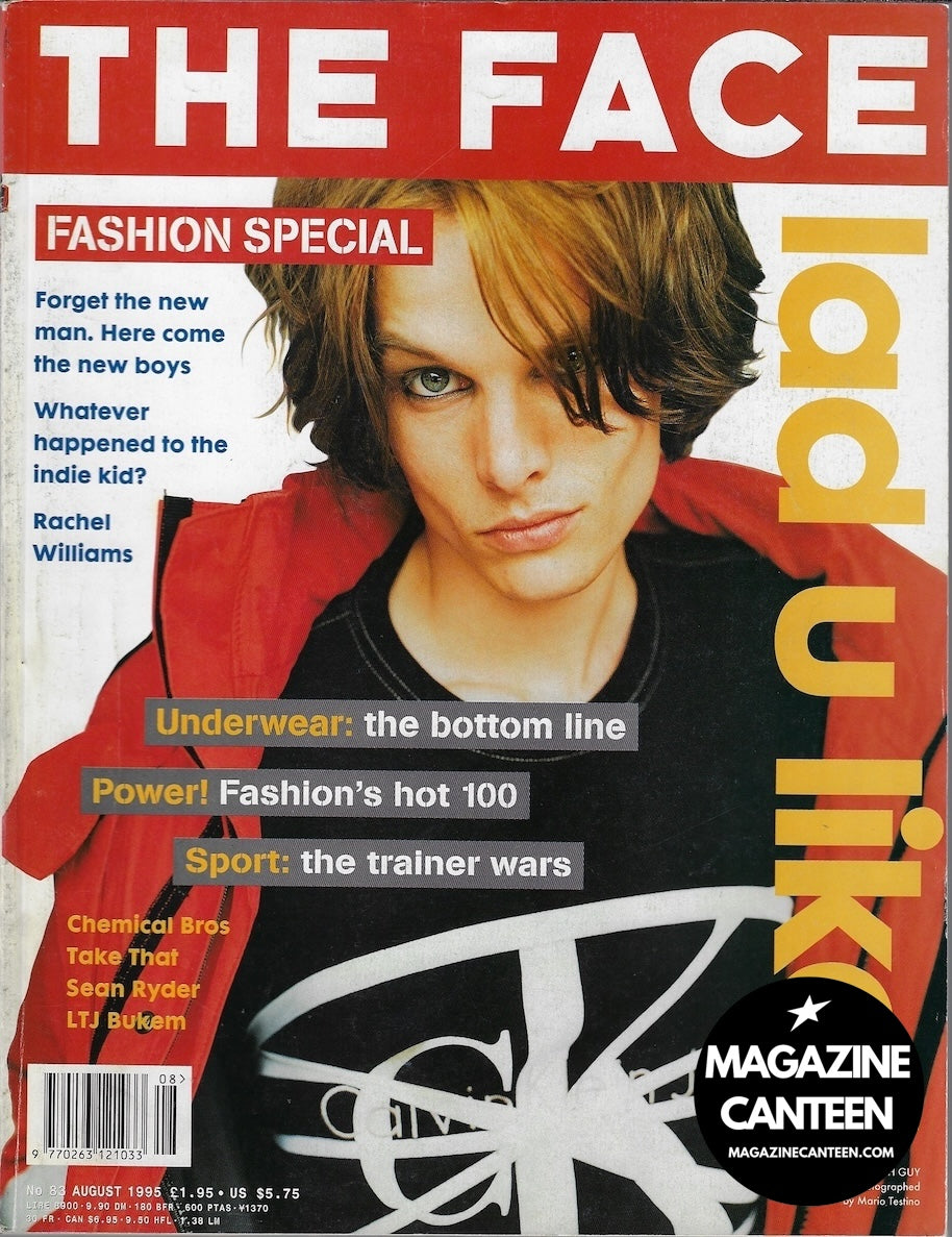 The Face Magazine 1995 - Mario Testino SHAUN RYDER Rachel Williams