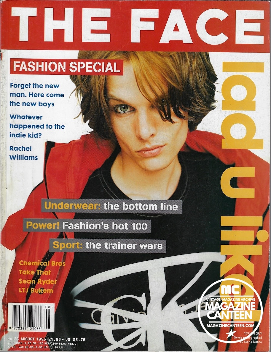 The Face Magazine 1995 - Mario Testino SHAUN RYDER Rachel Williams