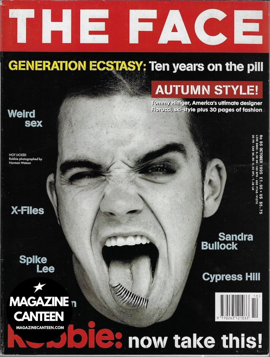 The Face Magazine 1995 - ROBBIE WILLIAMS Alicia Silverstone