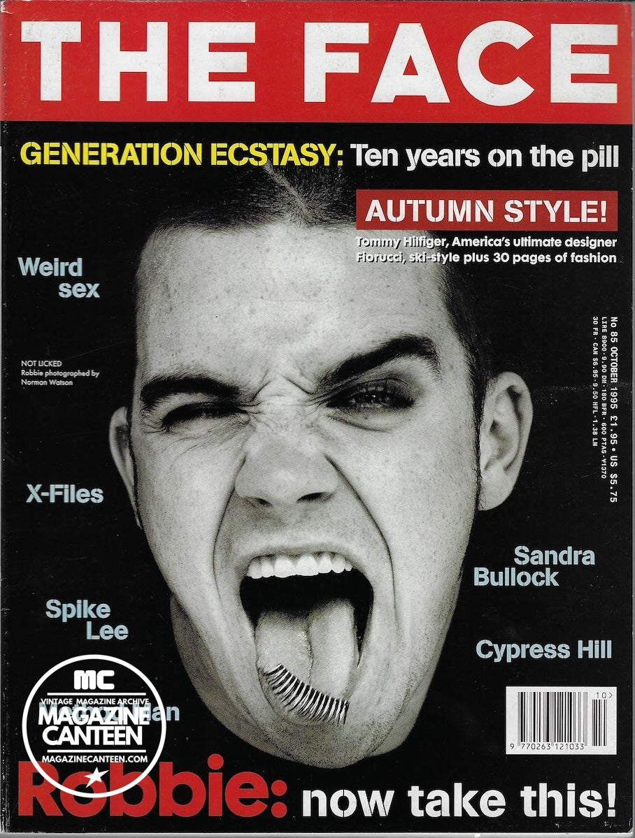 The Face Magazine 1995 - ROBBIE WILLIAMS Alicia Silverstone