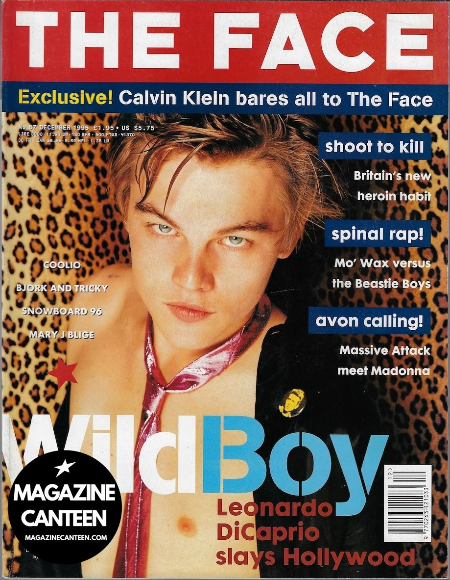 The Face Magazine 1995 - Leonardo DiCaprio ELIZABETH BERKLEY Massive Attack