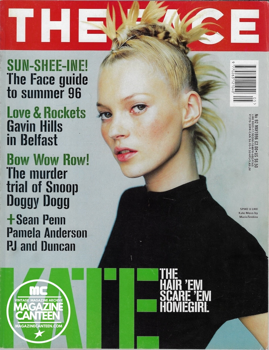 The Face Magazine 1996 - KaATE MOSS Chloe Sevigny PAMELA ANDERSON
