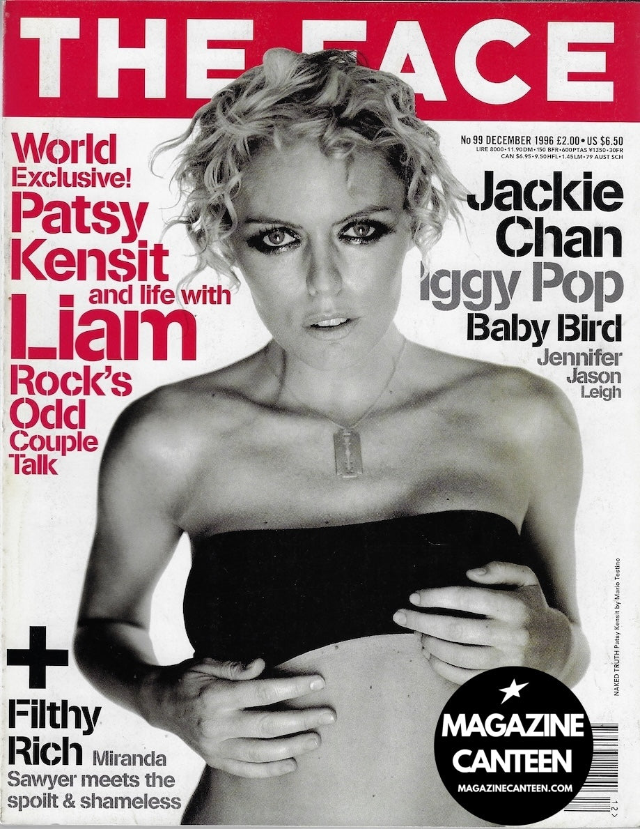 The Face Magazine 1996 - Patsy Kensit IGGY POP Jennifer Jason Leigh