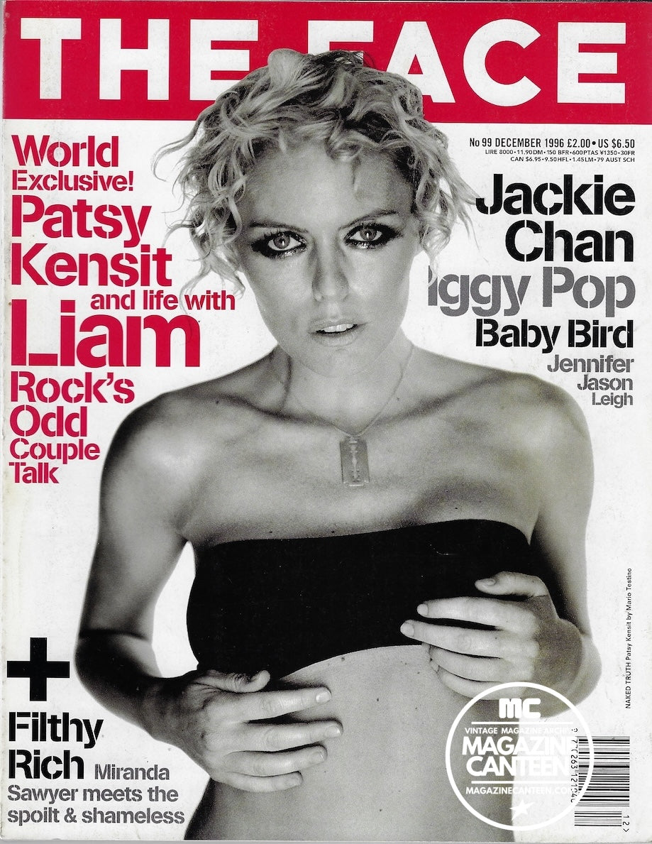 The Face Magazine 1996 - Patsy Kensit IGGY POP Jennifer Jason Leigh