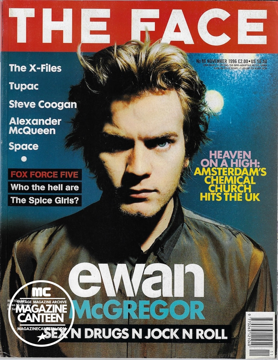 The Face Magazine 1996 - Ewan McGregor ALEXANDER MCQUEEN The Spice Girls