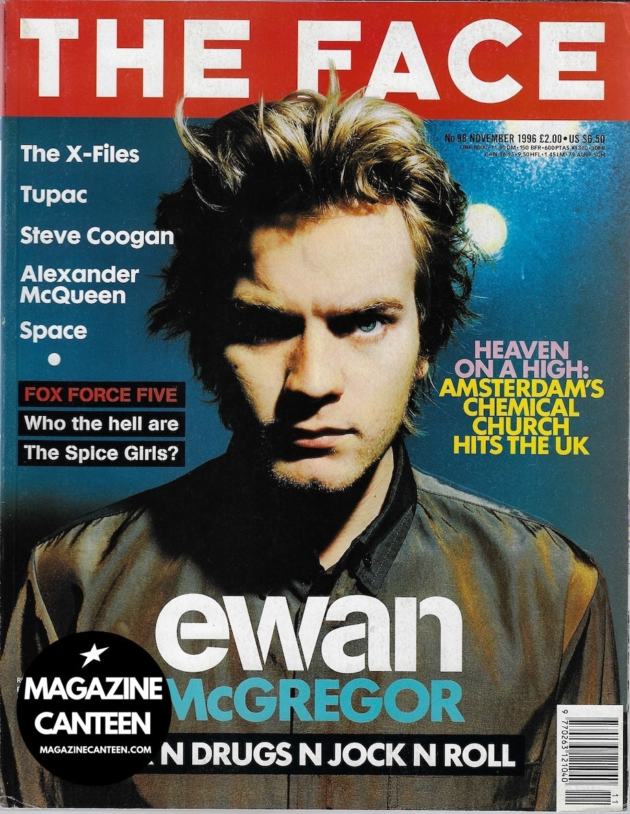 The Face Magazine 1996 - Ewan McGregor ALEXANDER MCQUEEN The Spice Girls