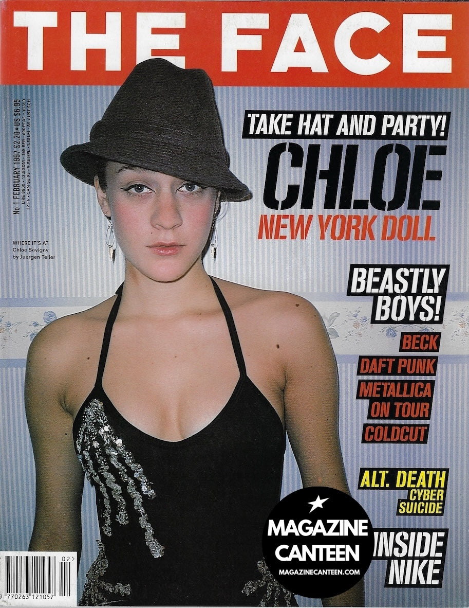 The Face Magazine 1997 - CHLOE SEVIGNY Beck STEVEN KLEIN