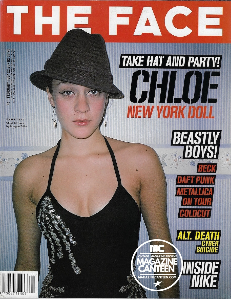 The Face Magazine 1997 - CHLOE SEVIGNY Beck STEVEN KLEIN
