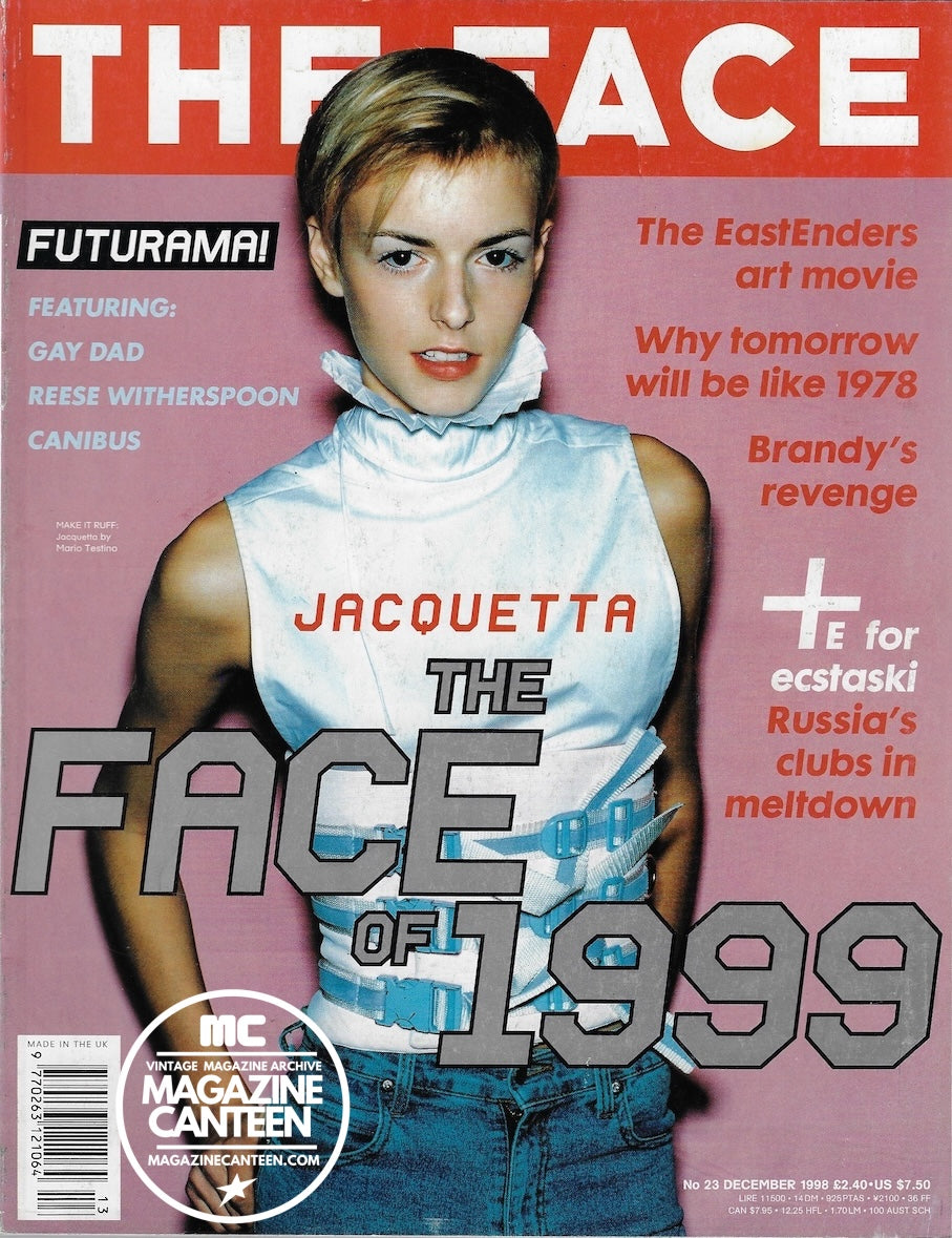 The Face Magazine 1998 - Jacquetta Wheeler GISELE BUNDCHEN Reese Witherspoon