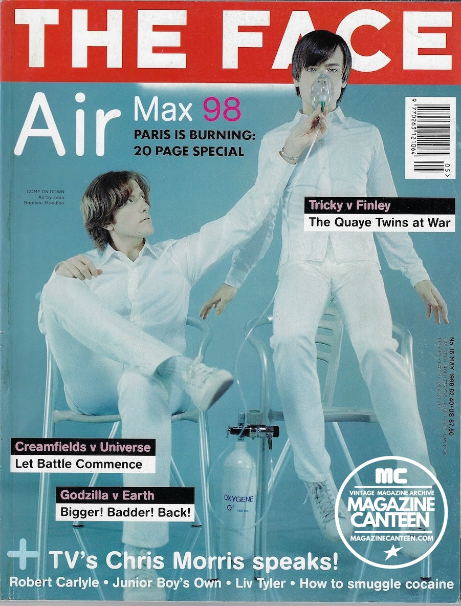 The Face Magazine 1998 - Air TRICKY Gisele Bundchen LIZ COLLINS
