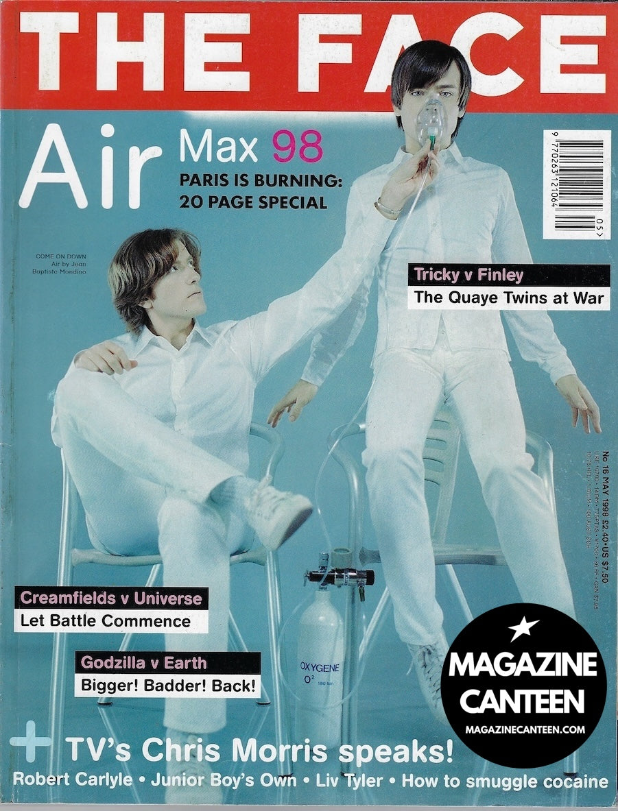 The Face Magazine 1998 - Air TRICKY Gisele Bundchen LIZ COLLINS