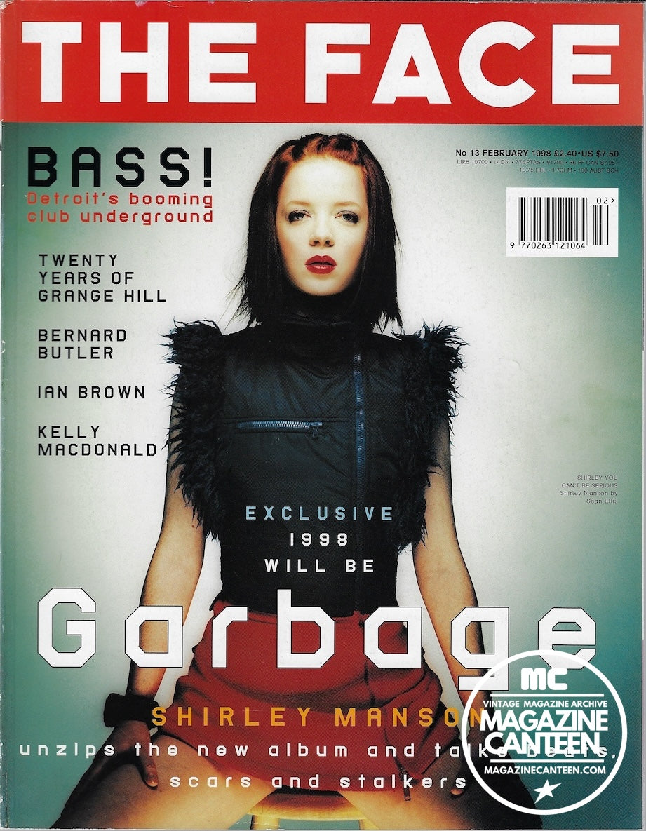 The Face Magazine 1998 - Shirley Manson GARBAGE Kelly MacDonald