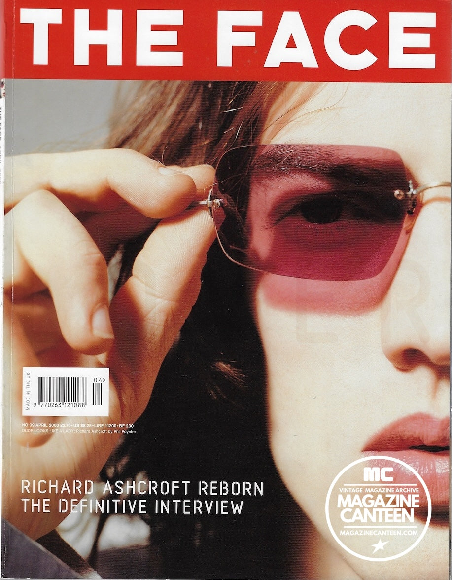 The Face Magazine 2000 - Richard Ashcroft THE VERVE Sofia Coppola