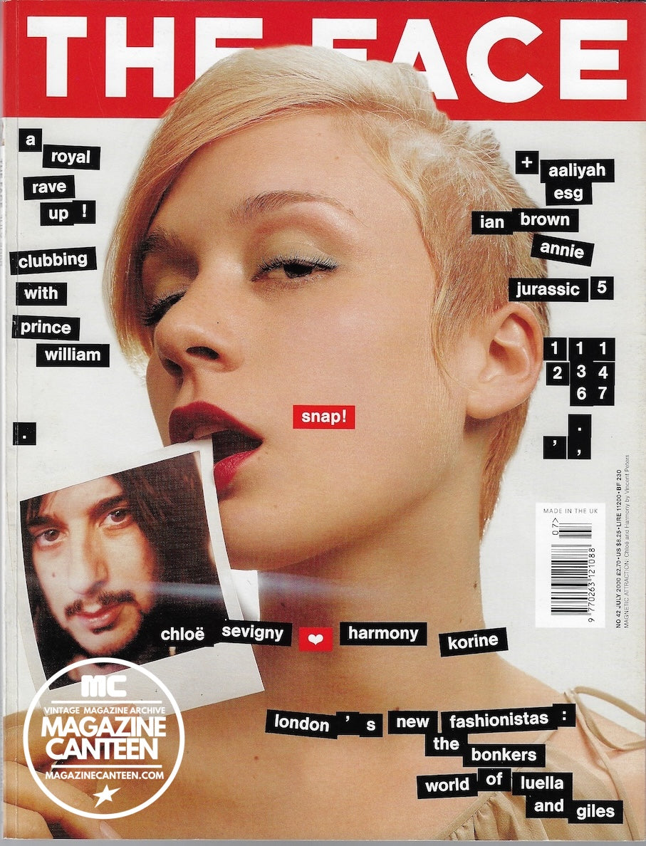 The Face Magazine 2000 - Chloe Sevigny AALIYAH Miles Aldridge