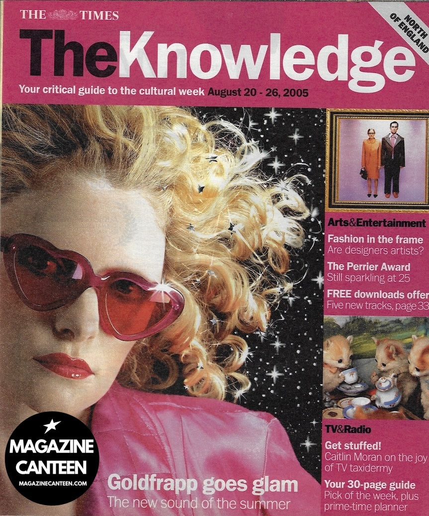 The Knowledge Magazine - Goldfrapp – magazine canteen