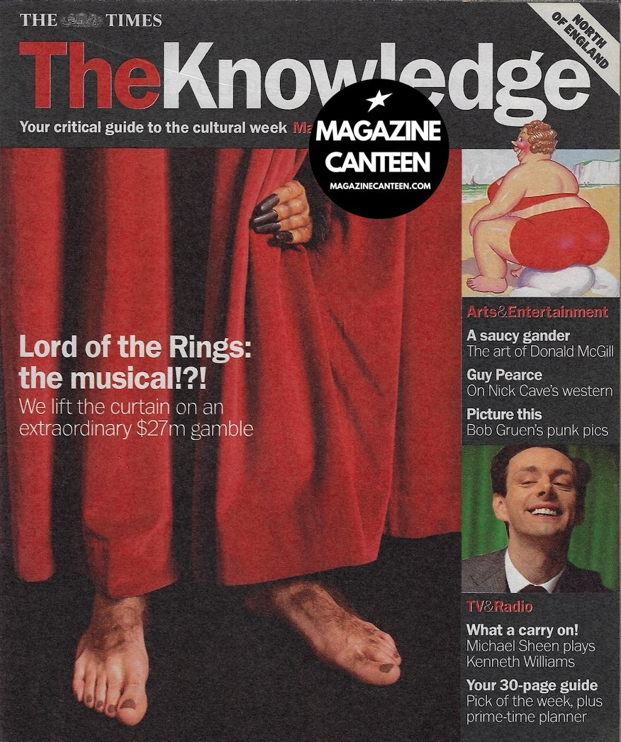 The Knowledge Magazine - Guy Pearce Michael Sheen – magazine canteen