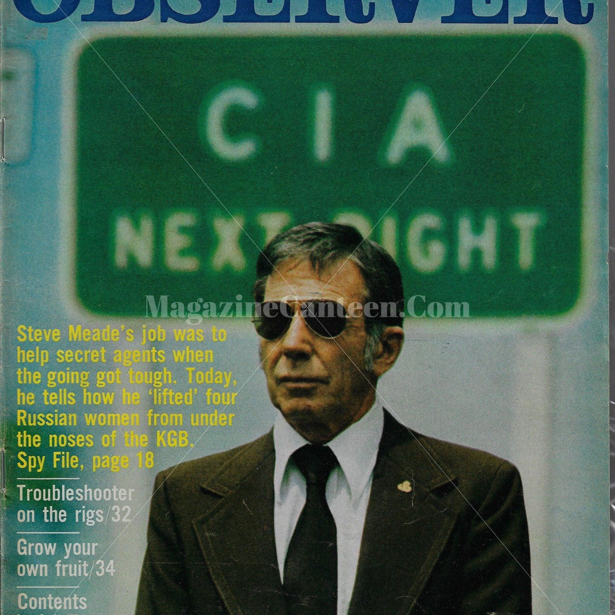 The Observer Magazine Helen Mirren Magazine Canteen