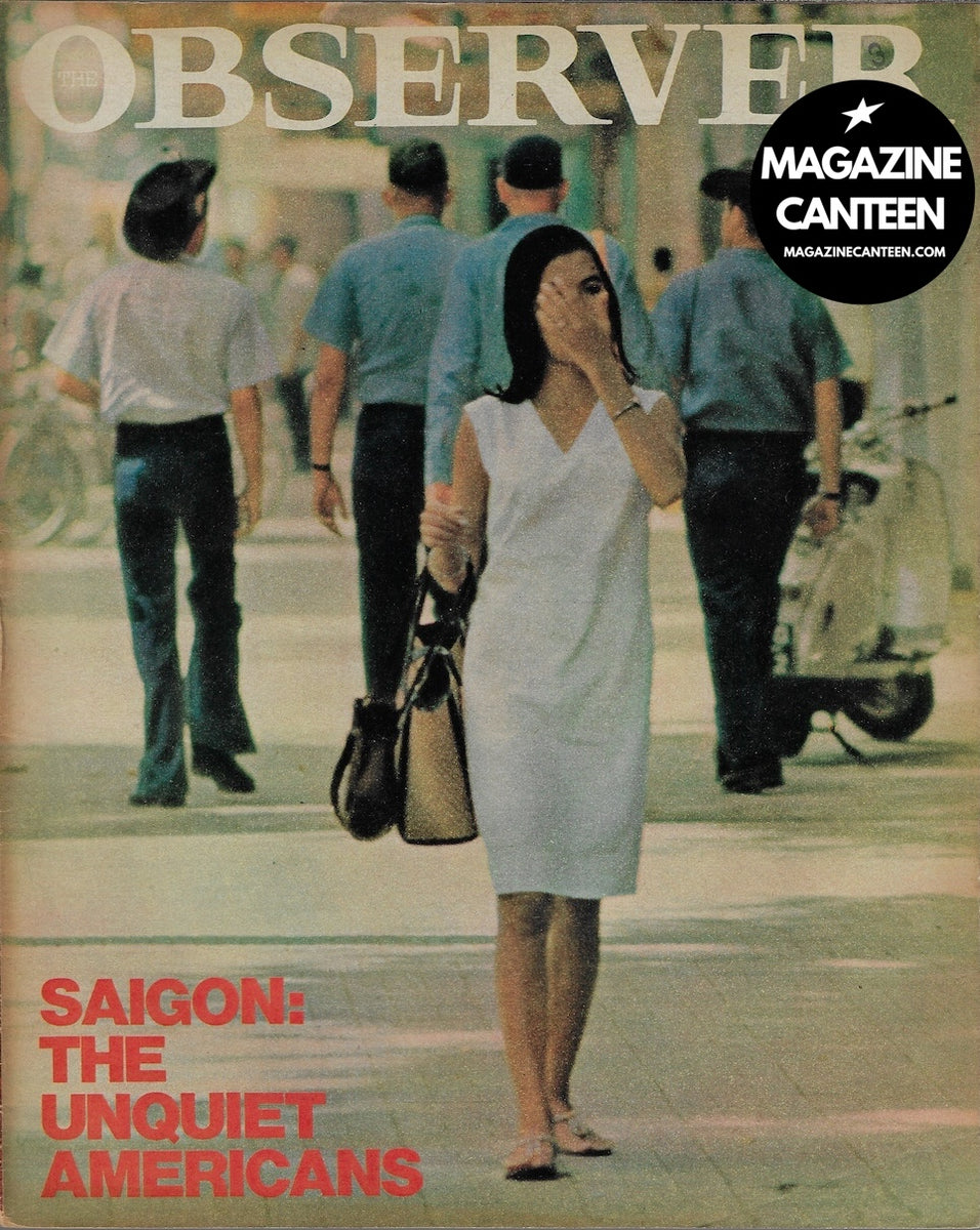 Observer Magazine - Don McCullin Saigon Vietnam – magazine canteen