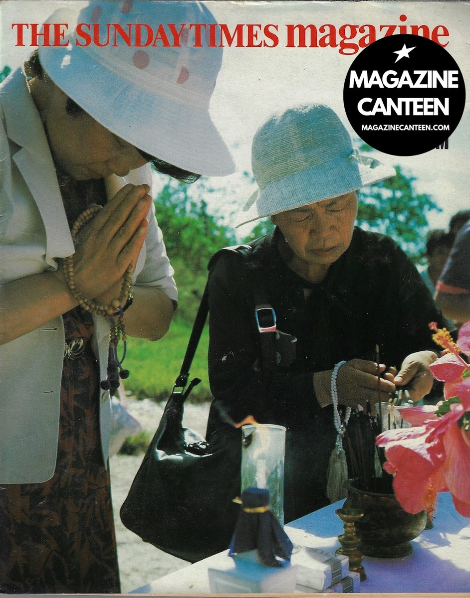 The Sunday Times Magazine - VAN HALEN Rita & Irvine Rusk – magazine canteen