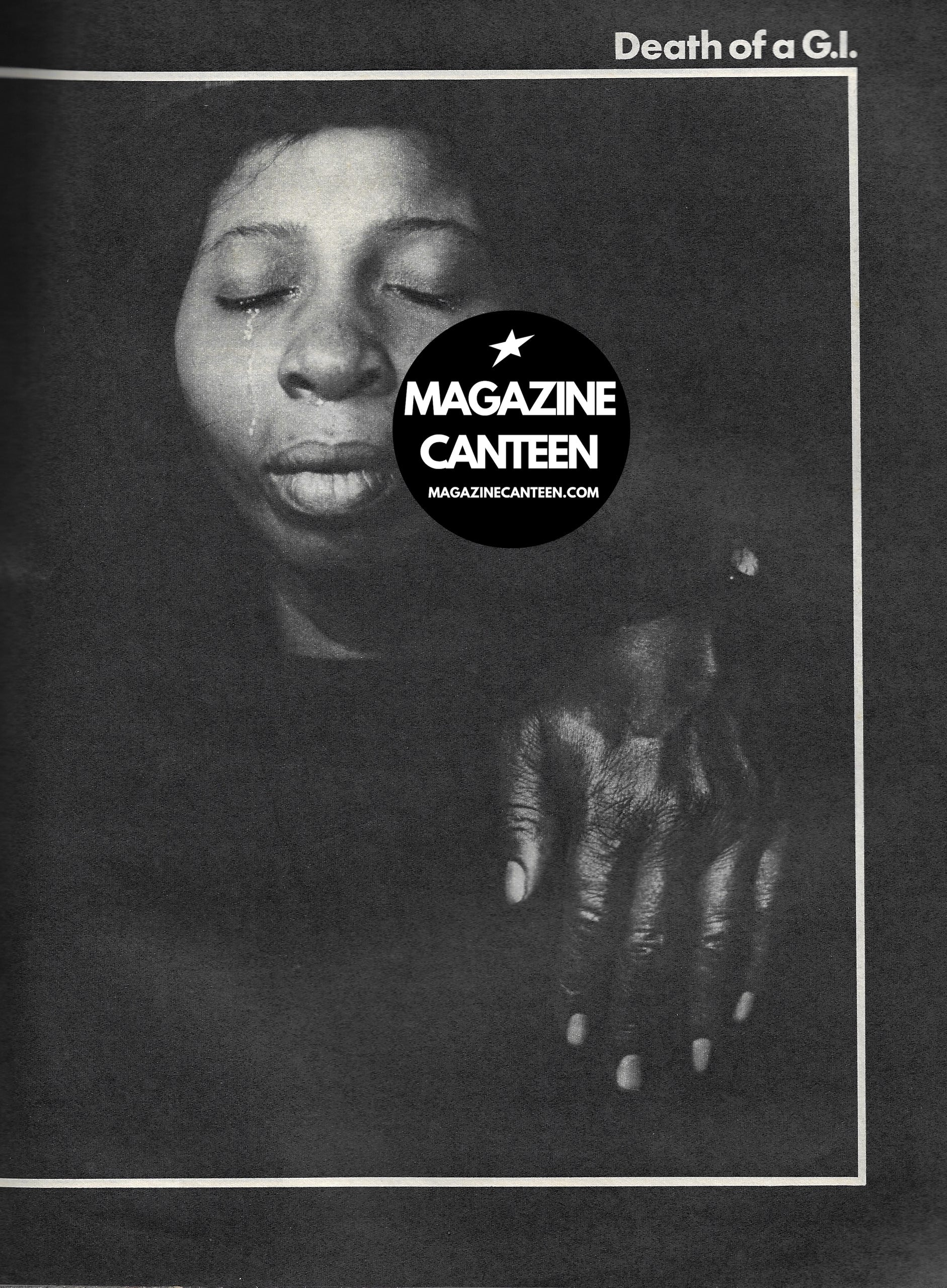 The Sunday Times Magazine - DEATH OF A GI Constantine Manos