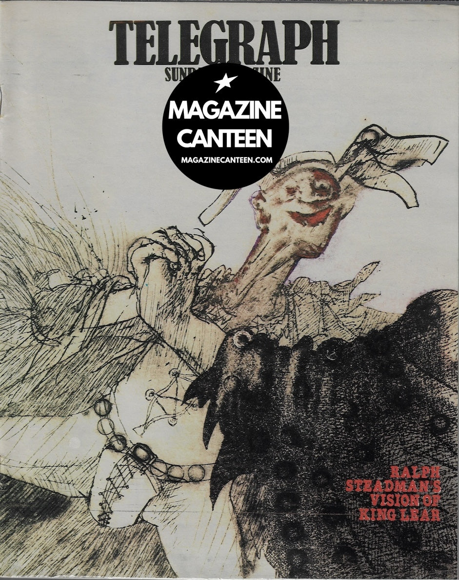 The Telegraph Magazine - Ralph Steadman KING LEAR Robert Evans