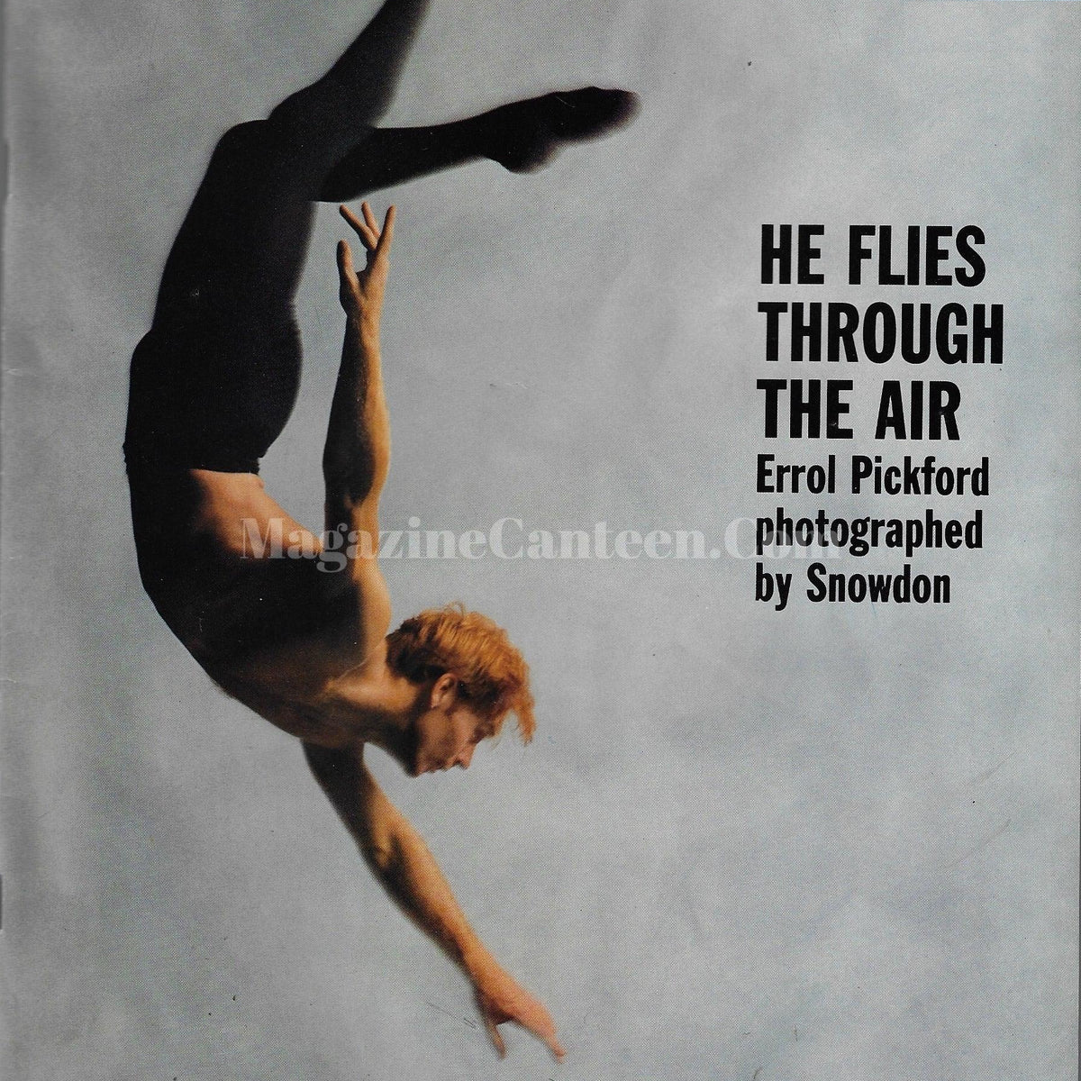The Telegraph Magazine Errol Pickford Snowdon magazine canteen