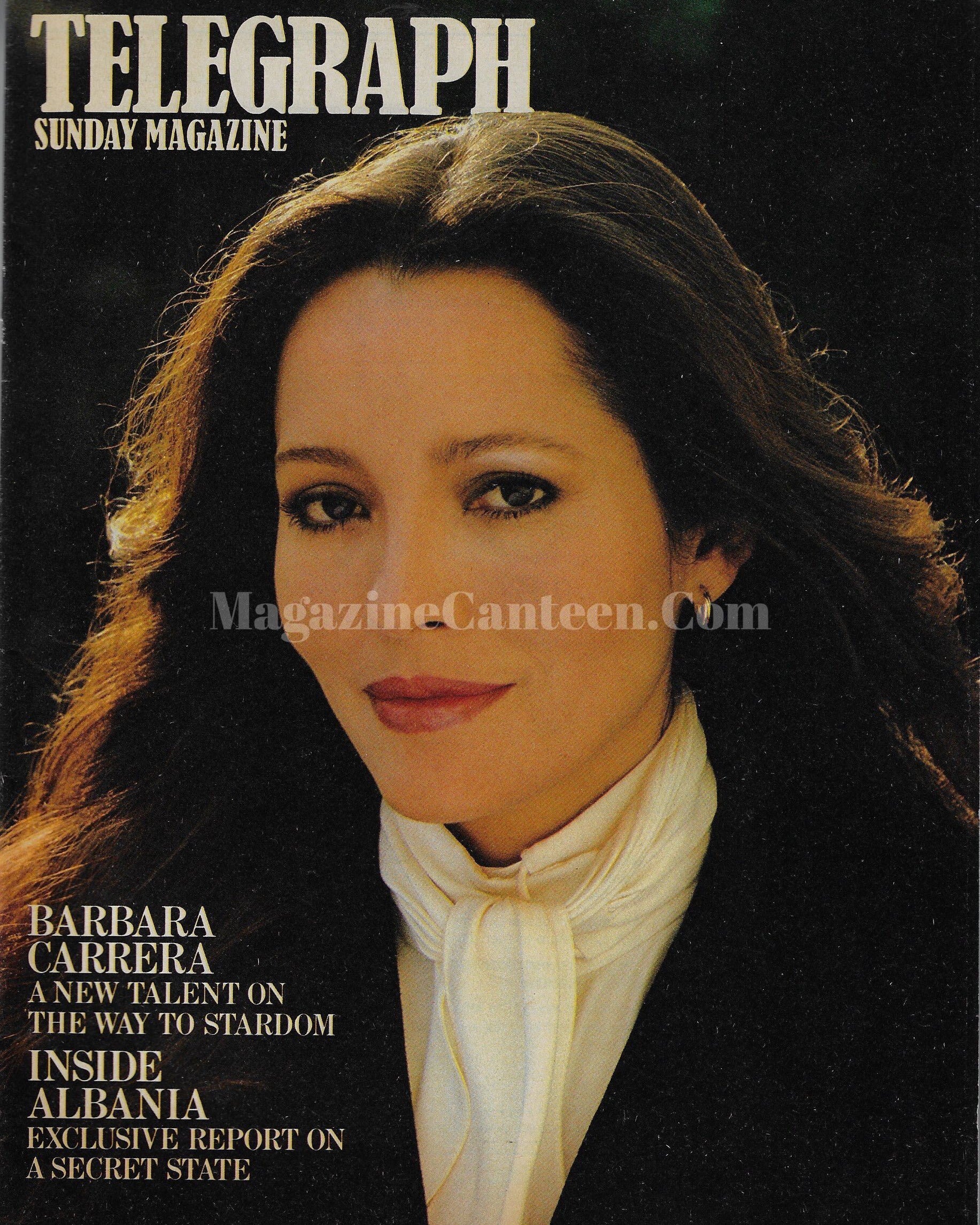 The Telegraph Magazine - Barbara Carrera