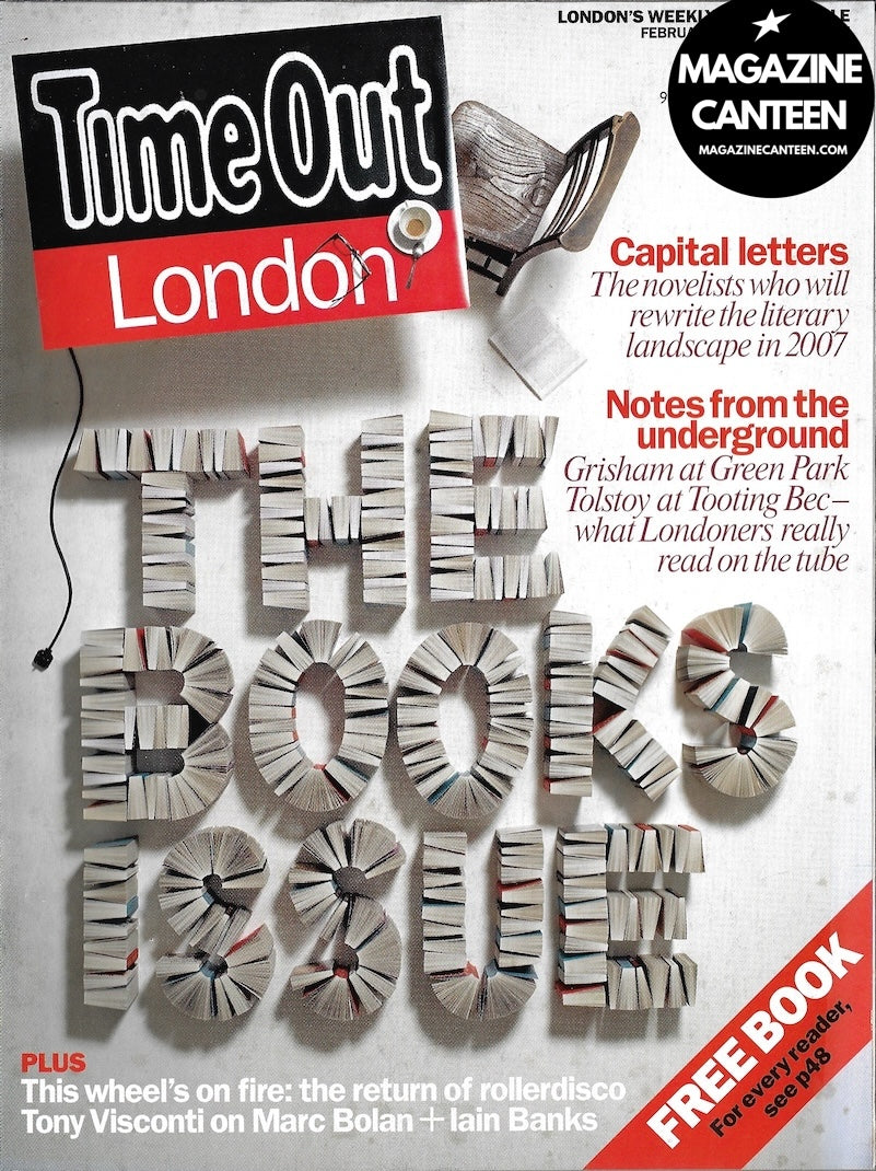 Time Out Magazine - Justin Cartwright NICK CAVE Iain Banks – magazine ...