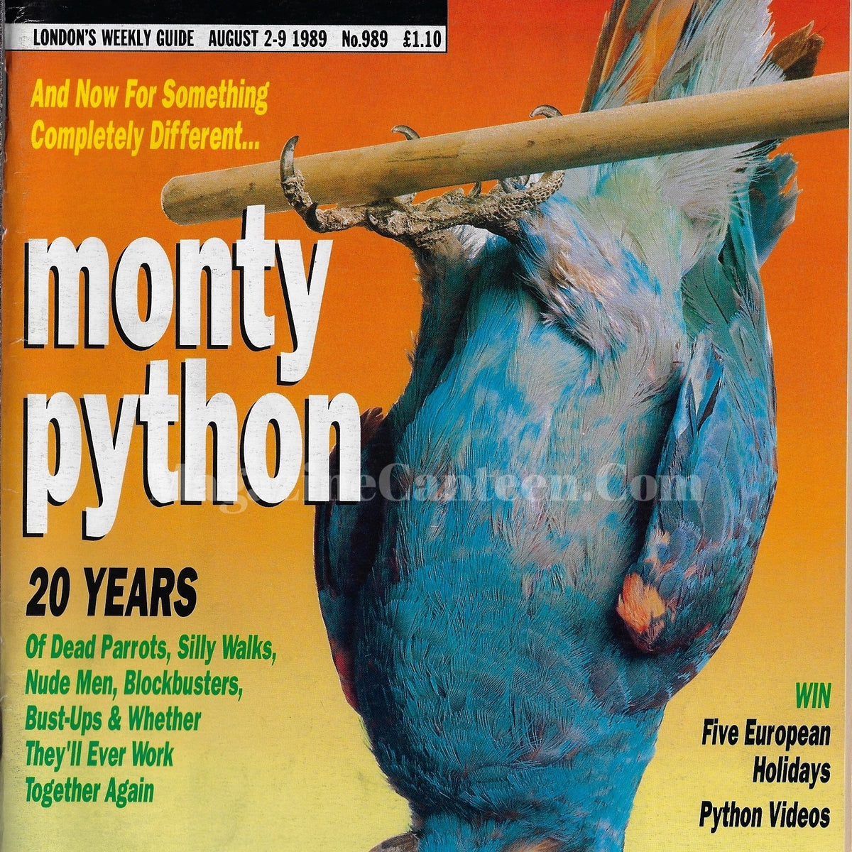 Time Out Magazine - Monty Python – magazine canteen
