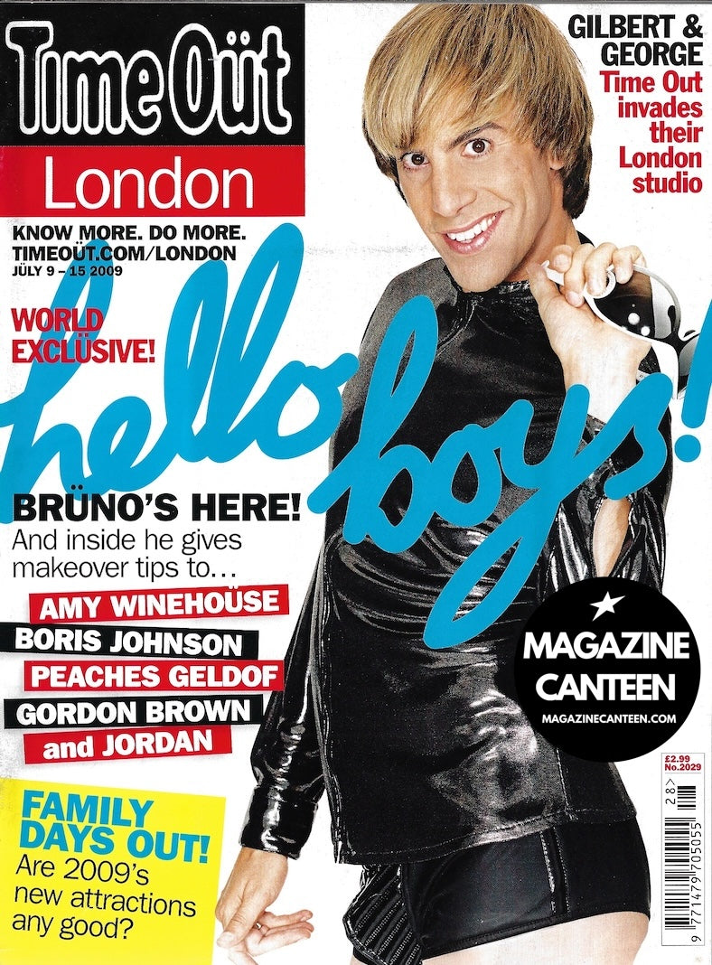 Time Out Magazine - Sacha Baron Cohen MARK RYLANCE Kasabian – magazine ...