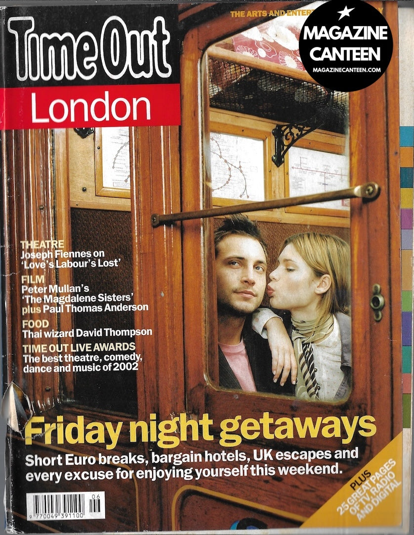 Time Out Magazine - Joseph Fiennes – magazine canteen