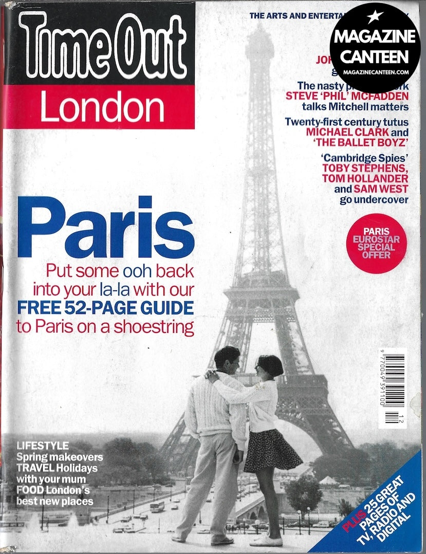 Time Out Magazine - Johnny Hallyday STEVE MCFADDEN – magazine canteen