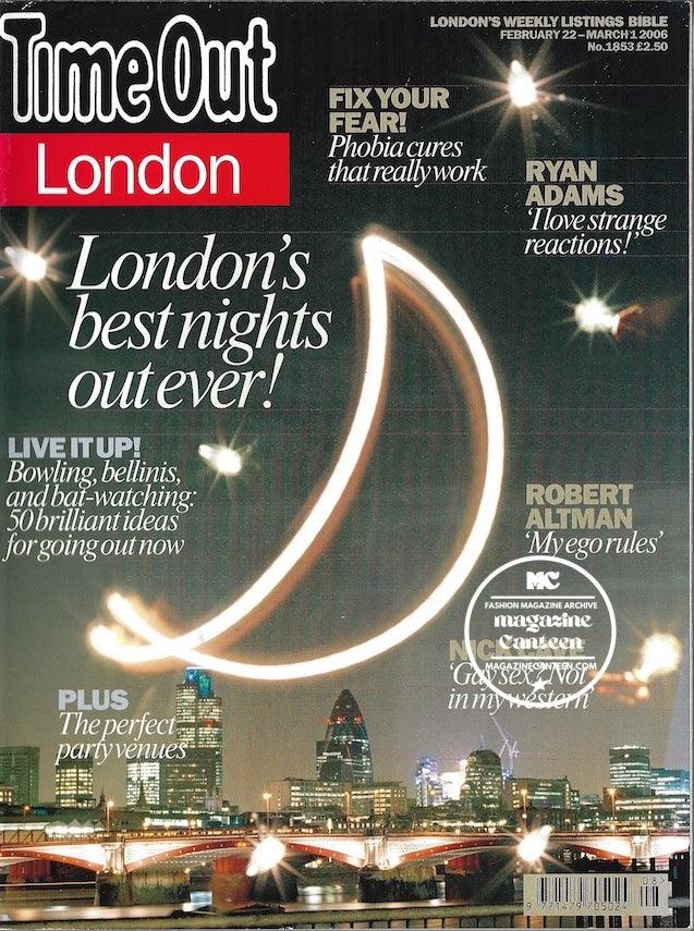 Time Out Magazine - Ryan Adams Nick Cave – magazine canteen