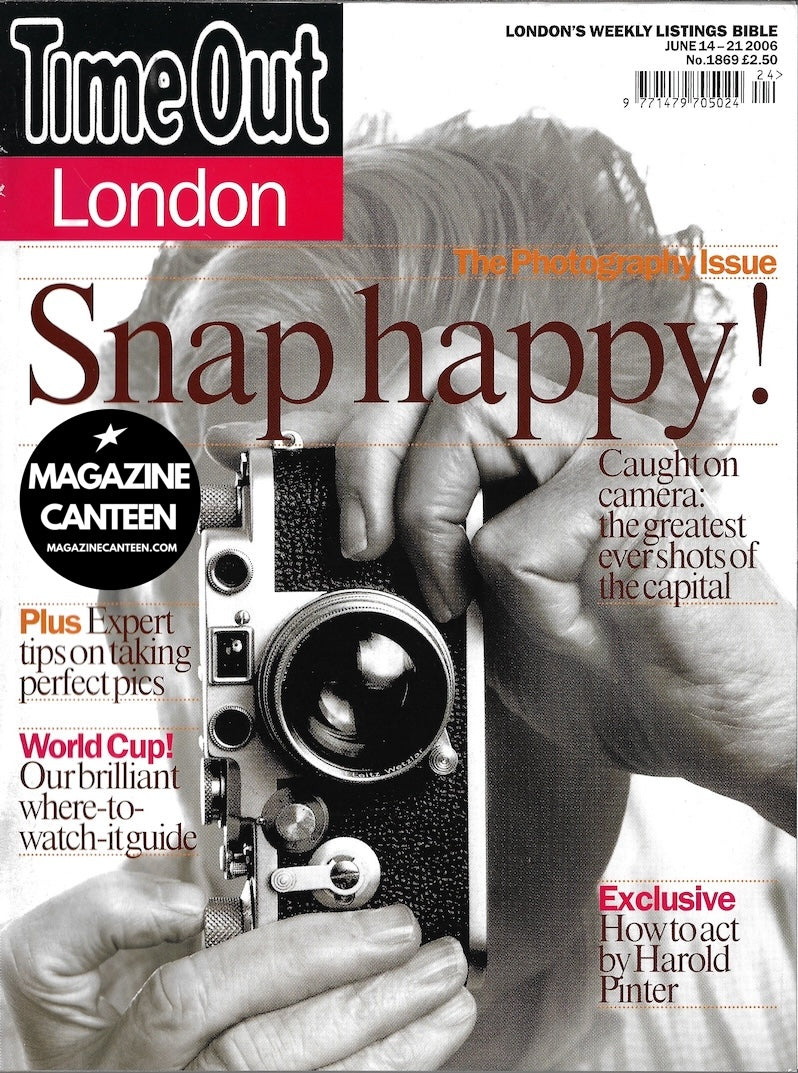 Time Out Magazine - Harold Pinter BEN WATT – magazine canteen