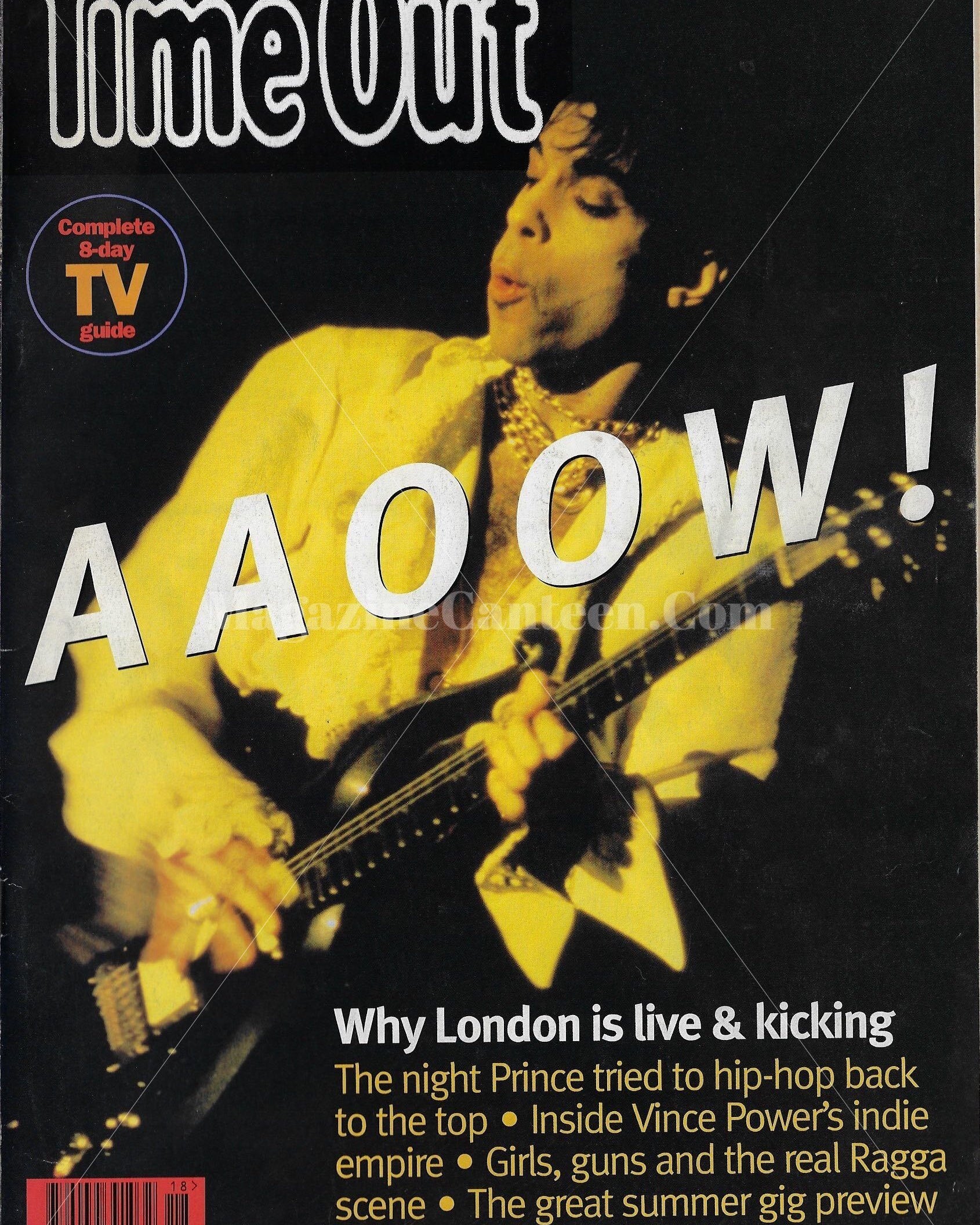 Time Out Magazine - Prince