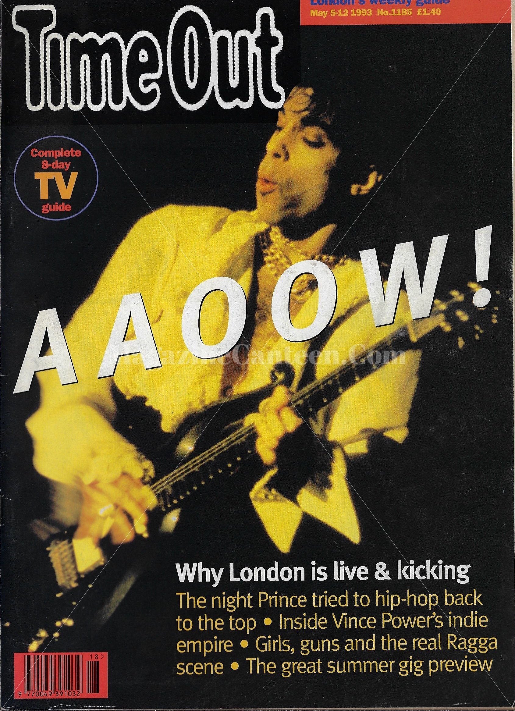 Time Out Magazine - Prince