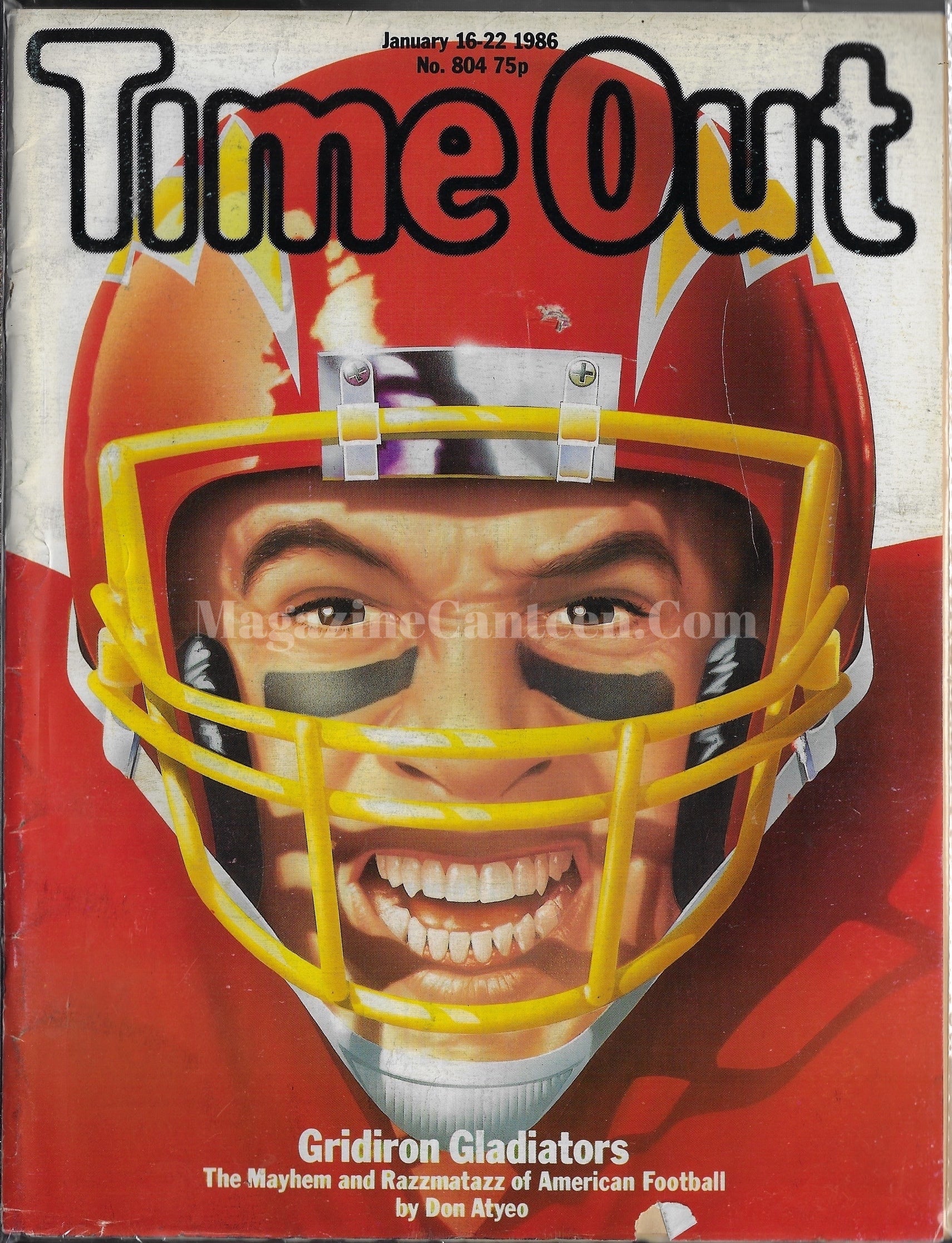 Time Out Nfl Time Out Magazine - American Football – magazine canteen
