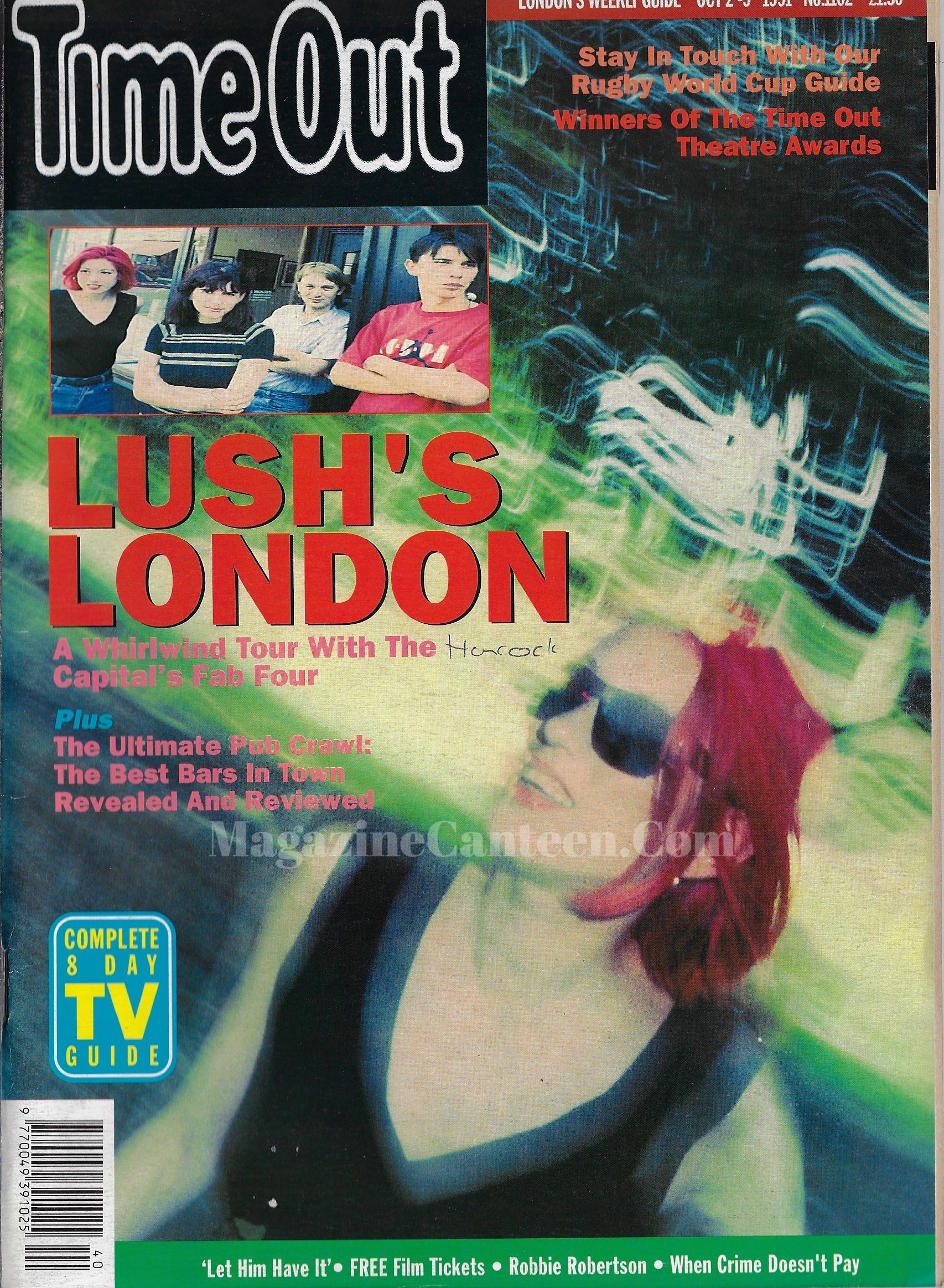 Time Out Magazine - Lush – magazine canteen