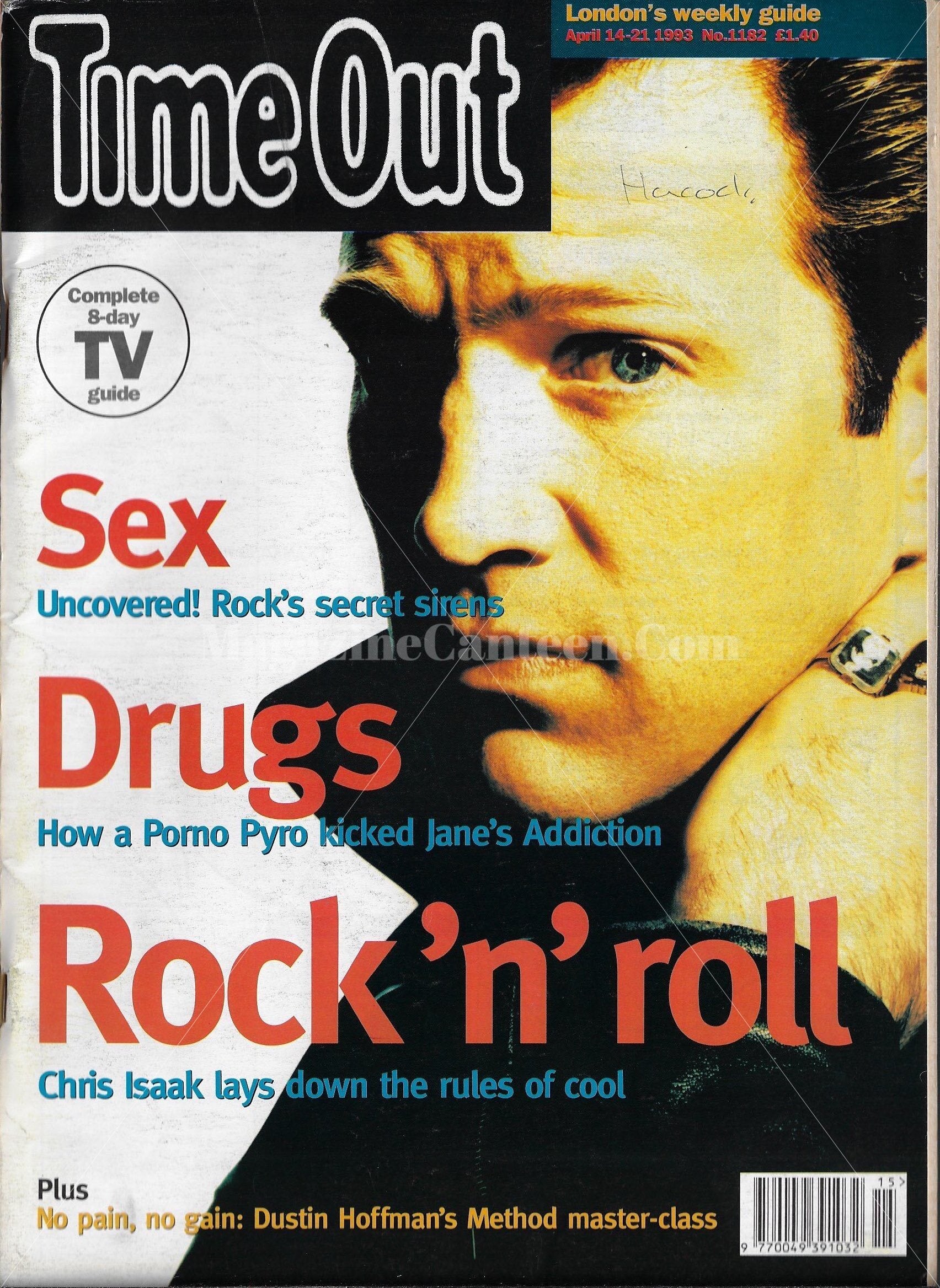 Time Out Magazine - Chris Isaak